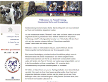 Tablet Screenshot of animal-training.de